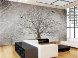 3d Abstract Wall Mural Retro Abstract Tree Branches Bird Murals Custom 3d Wallpaper Living Room sofa Tv Background Decor Mural Wall Paper Download Wallpaper