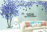 3d Big Tree Wall Mural 3d Tree Wall Stickers Acrylic Wall Sticker Home Decor Diy Decoration Maison Wall Decorations Living Room Mural Wallpapers