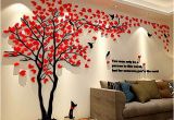 3d Big Tree Wall Murals for Living Room 3d Wall Decals Trees Wall Stickers Decor Acrylic Diy Tv