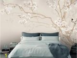 3d Cherry Blossom Wall Mural 3d Branch Bird 211 Wall Murals Aj Wallpaper