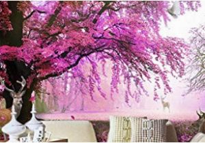 3d Cherry Blossom Wall Mural Art Wall Mural 3d Tapete Wallpaper Custom 3d Wallpaper