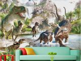 3d Dinosaur Wall Mural Großhandel 3d Wallpaper 3d Tapeten Für Tv Hintergrund Dinosaur World Hintergrund Wandbilder Dekorative Malerei Von Yiwuwallpaper $17 09 Auf