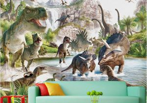 3d Dinosaur Wall Mural Großhandel 3d Wallpaper 3d Tapeten Für Tv Hintergrund Dinosaur World Hintergrund Wandbilder Dekorative Malerei Von Yiwuwallpaper $17 09 Auf