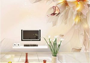 3d Floral Wall Murals Colomac Wall Mural 3d Modern Minimalist Romantic butterfly