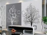 3d Murals On Walls Großhandel 3d Wall Paper Rolls Wallpaper Für Wände 3d Murals Hd Schwarzweiss Baum Einfache 3d Tv Hintergrundbild Heimwerker Arkadi Von Arkadi $30 85