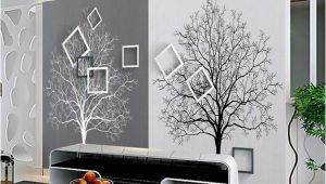 3d Murals On Walls Großhandel 3d Wall Paper Rolls Wallpaper Für Wände 3d Murals Hd Schwarzweiss Baum Einfache 3d Tv Hintergrundbild Heimwerker Arkadi Von Arkadi $30 85