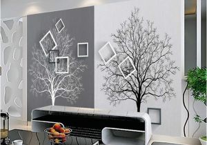 3d Murals On Walls Großhandel 3d Wall Paper Rolls Wallpaper Für Wände 3d Murals Hd Schwarzweiss Baum Einfache 3d Tv Hintergrundbild Heimwerker Arkadi Von Arkadi $30 85