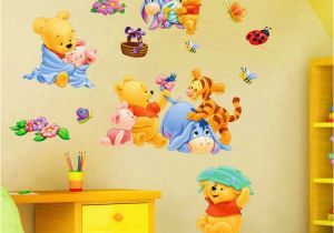 3d Nursery Wall Murals 3d Baby Bear Cartoon Diy Wall Sticker for Kid Rooms In 2019