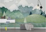 3d Nursery Wall Murals 3d Nursery Kids Mountain Self Adhesive Removeable Wallpaper