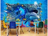 3d Ocean Wall Murals 3d Wallpaper Custom Wall Mural Wallpaper Underwater World Ocean 3d Stereo Wall Murals 3d Living Room Wall Decor Wallpaper High Definition