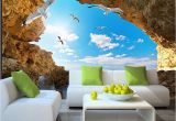 3d Ocean Wall Murals Beach Tropical Wall Mural Custom 3d Wallpaper for Walls