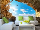 3d Ocean Wall Murals Beach Tropical Wall Mural Custom 3d Wallpaper for Walls