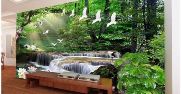 3d Photo Wall Murals 3d Wallpaper Custom 3d Wall Murals Wallpaper Dream Mori Waters Landscape Painting Living Room Tv Background Wall Papel De Parede Wallpaper High