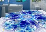 3d Wall and Floor Murals 3d Floor Customized Wallpaper 3d Floor Murals Creative Blue