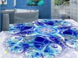 3d Wall and Floor Murals 3d Floor Customized Wallpaper 3d Floor Murals Creative Blue