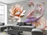 3d Wall Murals for Dining Room Custom 3d Stereo Watercolor Flowers Rose Diamonds Wallpaper Background Wallpaper Mural Painting Dining Room Tv Mural Cell Phone Wallpapers