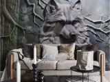 3d Wall Murals for Sale Us $16 0 Murals Animal Wolf forest Wallpaper Murals 3d Wall Mural for Living Room Backdrop 3d Wolf Wall Murals 3d Wall Paper W Tapety Od