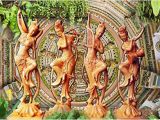 3d Wall Murals India Buy Kayra Decor Dancing Statue 3d Wallpaper Print Decal Deco