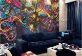 3d Wall Murals India Tree Of Life Wallpaper Psychedelic Wallpaper Custom 3d