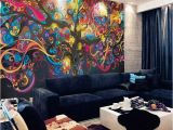 3d Wall Murals India Tree Of Life Wallpaper Psychedelic Wallpaper Custom 3d