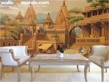 3d Wall Murals India Varanasi Ganga Ghat Traditional Wall Mural