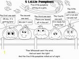 5 Little Pumpkins Sitting On A Gate Coloring Page 195 Pumpkin Coloring Pages for Kids