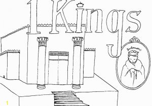 66 Books Of the Bible Coloring Pages Pdf "book Of 1 Kings" Bible Coloring Page