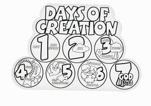 7 Days Of Creation Coloring Pages 7 Days Of Creation Coloring Pages for Kids