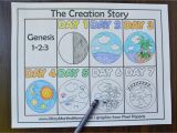 7 Days Of Creation Coloring Pages Pdf Coloring Page for Kids Creation Day Coloring Page Craft