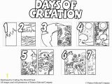 7 Days Of Creation Coloring Pages Pdf Creation Bible Coloring Pages