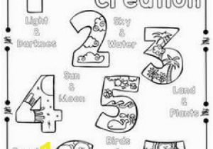 7 Days Of Creation Coloring Pages Pdf Creation Bible Coloring Pages