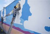 A Building Has A Mural Painted On An Outside Wall Quick Tips On How to Paint A Wall Mural