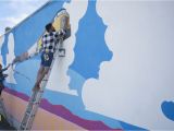 A Building Has A Mural Painted On An Outside Wall Quick Tips On How to Paint A Wall Mural