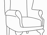 A Chair for My Mother Coloring Pages Gallery for School Chair Coloring Page Chair Project