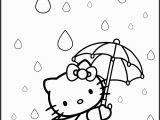 A Coloring Page Of Hello Kitty Hello Kitty Coloring Pages