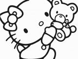 A Coloring Page Of Hello Kitty Hello Kitty Coloring Pages