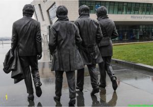 Abbey Road Wall Mural Liverpool Ferry Cross the Mersey" Zu Besuch In Liverpool Bei Den