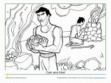 Abel and Cain Coloring Pages Abel Archives Children S Bible Activities