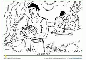 Abel and Cain Coloring Pages Abel Archives Children S Bible Activities