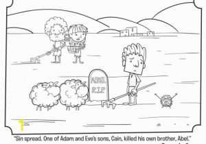 Abel and Cain Coloring Pages Cain and Abel Pre K Sunday School