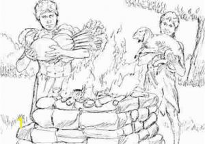 Abel and Cain Coloring Pages Just Coloring Cain and Abel Coloring Pages Free
