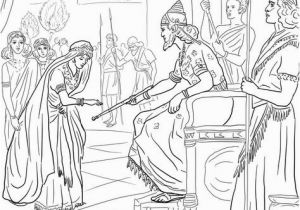 Abigail Adams Coloring Page Esther and King Xerxes Super Coloring