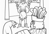 Abinadi Coloring Page Line Coloring Lds Inspirationa Abinadi and King Noah