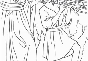 Abraham and isaac Coloring Pages Free Abraham and isaac Coloring Page thecatholickid