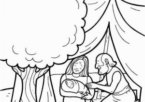 Abraham and Sarah Coloring Pages Sunday School Abraham and Sarah Baby Coloring Page Google Search
