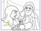 Abraham Sarah and isaac Coloring Page 17 Best Sarai Abraham Images