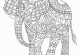 Abstract Elephant Coloring Pages for Adults 23 Elephant Coloring Pages