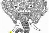 Abstract Elephant Coloring Pages for Adults Pin by Melanie Kie On Adult Coloring Book Pinterest