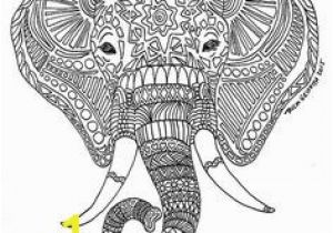 Abstract Elephant Coloring Pages for Adults Pin by Melanie Kie On Adult Coloring Book Pinterest