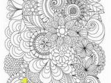 Abstract Flower Coloring Pages for Adults 65 Best Flower Colouring Pages Images